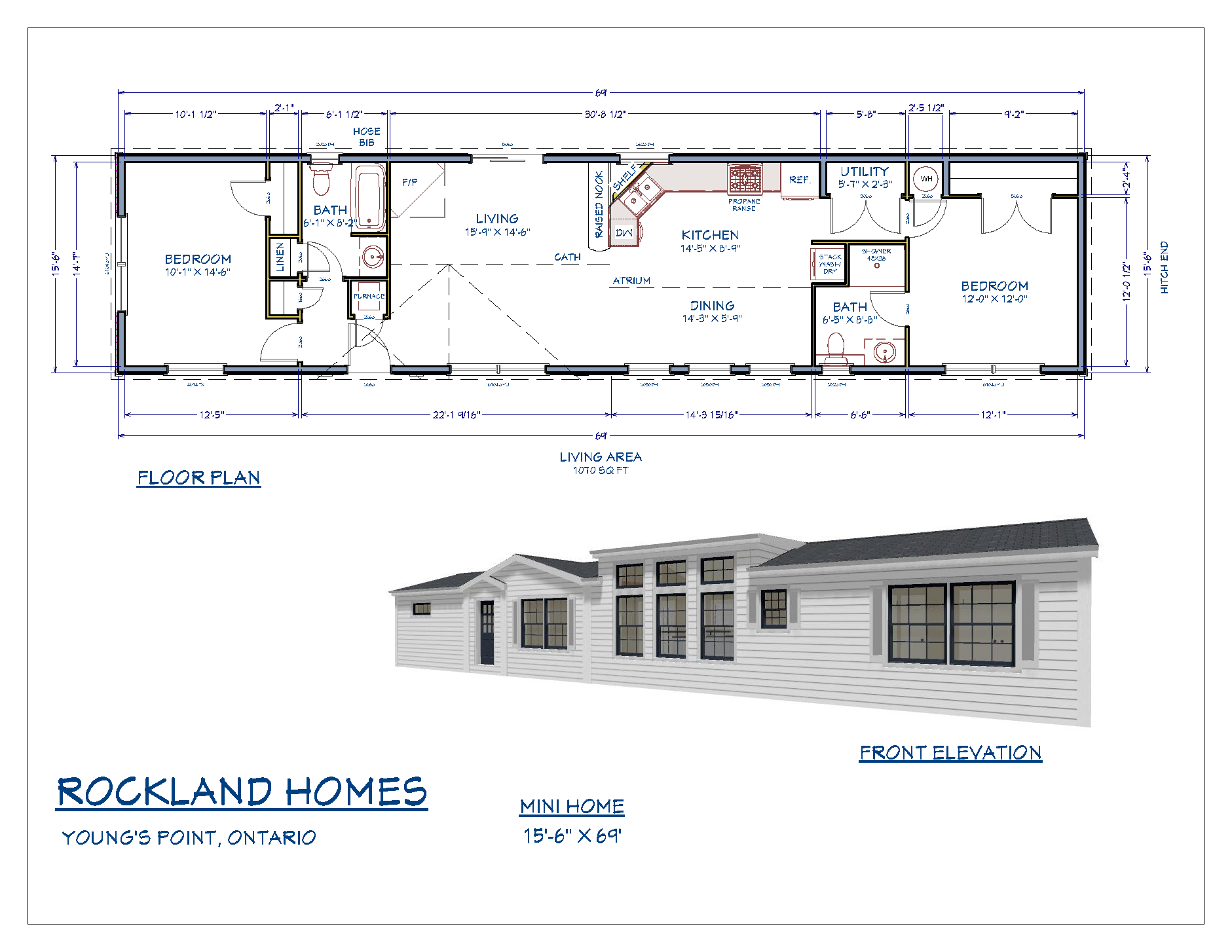 Model Home Floor Plan